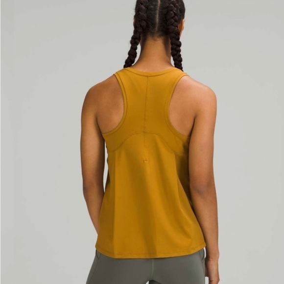 lululemon athletica Tops - LULULEMON 2021 Essential Tank Top *Train Gold Spice Relaxed Fit